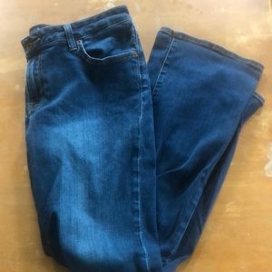 Lucky Brand boot cut jeans.